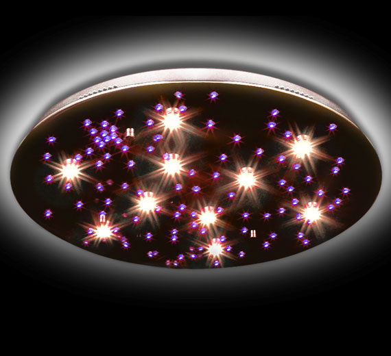 HA842 Stars-L, Ø70cm Sternenhimmel LED FB Deckenleuchte mit