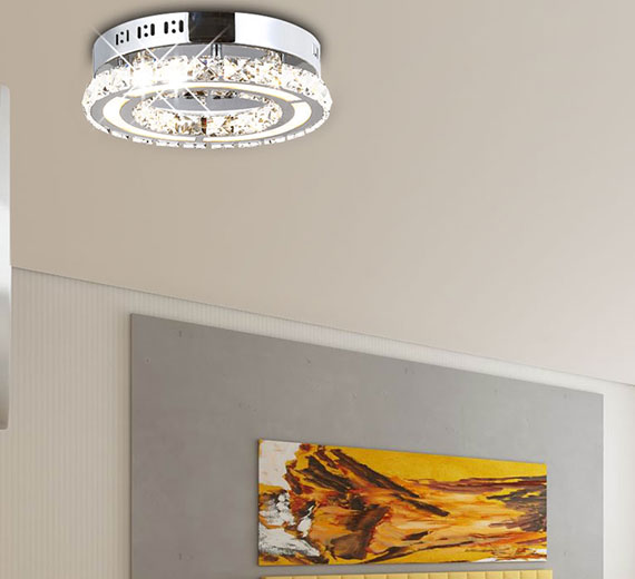 Funkelnd Kristall LED Deckenlampe Leuchte Lampe 220° Abstrahlwinkel